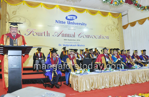 4th convocation of Nitte University 